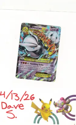 Mega Mewtwo EX 63/162 Breakthrough Holo Lightly Played Pokemon TCG single - Image 1