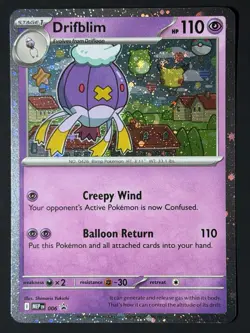 Drifblim - 006 Cosmos Holo Promo ME: Mega Evolution Promo NM SWIRL 🌀 - Image 4