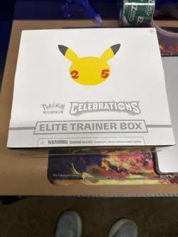 Pokemon TCG: 25th Anniversary Celebrations Elite Trainer Box (2021) 820650809439 - Image 1
