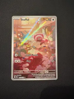 Stufful 154/132 Me01: Mega Evolution Holo - Pokemon TCG NM+ - Image 1