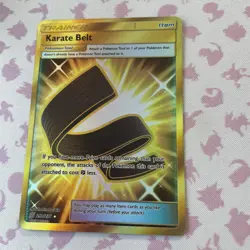 Karate Belt (Secret) 252/236 Sm-Unified Minds Holo Pokemon Card - Image 2