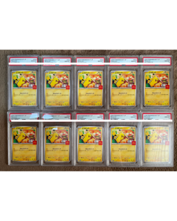 PSA 10 Pikachu 2025 McDonald's Promo 020/M-P Japanese Pokemon Card 10 SET - Image 1