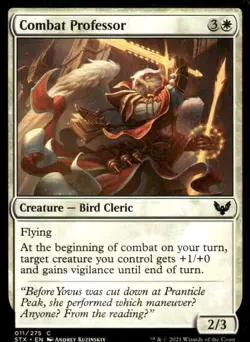 Combat Professor 011/275 Strixhaven MTG Magic the Gathering card - Image 1