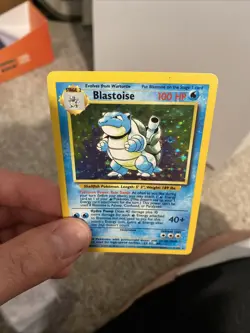 Pokemon TCG Blastoise Base Set Holo Unlimited Rare Card 2/102 - Image 1