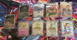 Paldean Fates NM Random Card Lot Of 9 - Image 1
