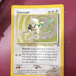 Pokemon Smeargle Neo Discovery 11/75 Holo Rare 2001 Unlimited Basic Card - Image 1