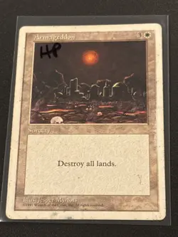 5th Edition Armageddon MTG Magic the Gathering HP - Image 1