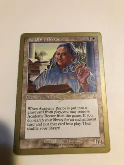 Academy Rector - World Championship- Brussels- August 2000 (Gold Bordered), WotC - Image 1