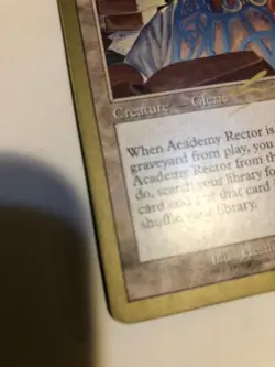 Academy Rector - World Championship- Brussels- August 2000 (Gold Bordered), WotC - Image 5