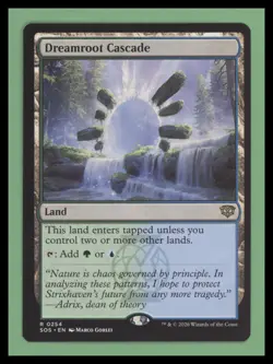 1 x Dreamroot Cascade - Secrets of Strixhaven - NM-Mint - MTG - Image 1