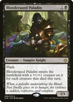 Foil - Bloodcrazed Paladin - 93 / NM / English MTG - Image 1
