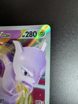 Pokemon Mewtwo VSTAR Holo Ultra Rare TCG Card 031/078 Pokemon Go - Image 5
