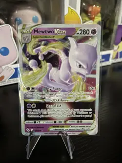 Mewtwo Vstar 031/078 - Holo Rare - Pokemon Go - NM Holo - Image 3