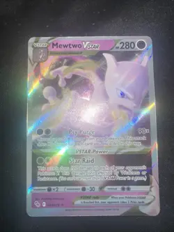Pokemon TCG Mewtwo Vstar Pokemon Go 031/078 Holo Ultra Rare - Image 1