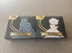 Pokemon Mega Evolution Elite Trainer Box ETB Set of 2 Sealed - Image 1
