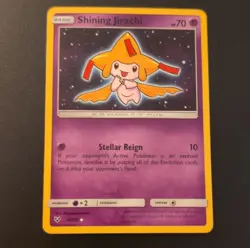 Pokemon Shining Jirachi Shiny Holo Rare Shining Legends 42/73 Basic 70 HP - Image 1