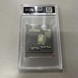 PSA 8 Pokemon 1999 Artbox Sticker #54 Psyduck Series 1 - Image 2