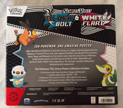 Pokemon Black Bolt And White Flare Scarlet & Violet Unova Poster Collection Box - Image 2