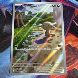 Paldean Wooper 102/094 Pokemon TCG ME Phantasmal Flames Illustration Rare NM - Image 1
