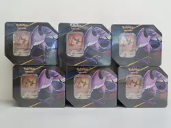 (6) Lot 2023 Pokemon Crown Zenith Galarian Articuno Factory Sealed Tin - Image 1