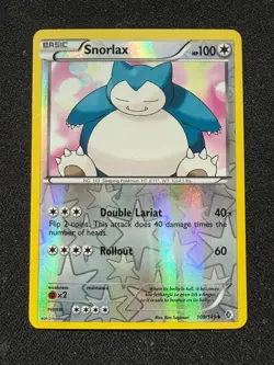 Snorlax Boundaries Crossed Pokemon Card 109/149 Reverse Holo - VLP - Image 1