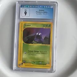 Pokemon Grimer Aquapolis 79/147 CGC 9 Basic Common English Regular - Image 1