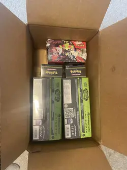 Perfect Order Pokemon Center Bundle: 1x Booster Box 2x Bundles 2x PC ETB - Image 1