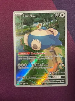 Snorlax 051 Pokemon Center Stamped Promo - Image 1