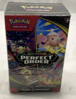 Pokemon TCG Mega Evolution Perfect Order Booster Bundle New/Sealed - Image 1