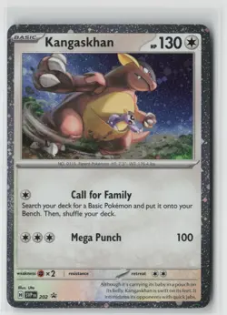 Pokemon Kangaskhan #202 SV: Scarlet & Violet Promo Cards Near Mint or Better - Image 1