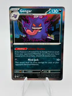 Gengar 050/088 Rare Perfect Order Pokemon Reverse Holo Near Mint - Image 1