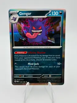 Gengar 050/088 Rare Perfect Order Pokemon Reverse Holo Near Mint - Image 1