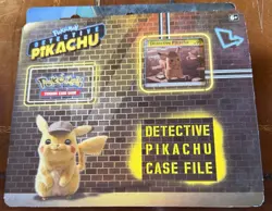 Pokemon TCG: Detective Pikachu Case File Brand New Factory Sealed Promo - Image 1