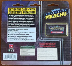 Pokemon TCG: Detective Pikachu Case File Brand New Factory Sealed Promo - Image 2