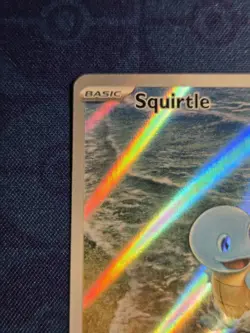 Pokemon Squirtle 170/165 Scarlet & Violet 151 Illustration Rare Full Art Holo - Image 4