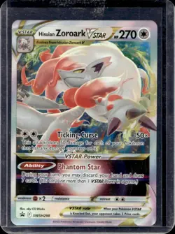 2022 Pokemon SWSH Black Star Promos Hisuian Zoroark VSTAR #SWSH298 - Image 1