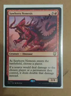 Sawhorn Nemesis 0112 Commander: Modern Horizons 3 M3C MTG Magic - Image 1