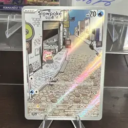 Pokemon TCG Slowpoke Illustration Rare Holo 204/198 70 HP The Pokemon Company - Image 1