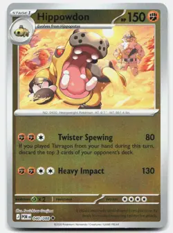 Hippowdon 040/088 Holo Uncommon Perfect Order Pokemon Near Mint - Image 1