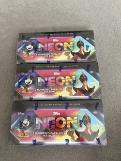 TOPPS Disney Neon 2026 Hobby Box - Brand new unopened sealed - Image 1