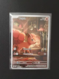 Vulpix 138/132 Illustration Rare Mega Evolution Pokemon card tcg Near Mint - Image 1