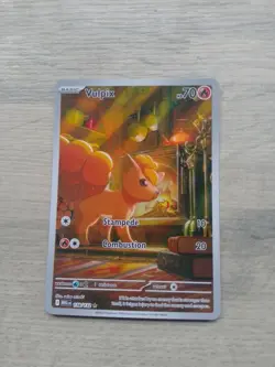 Vulpix 138/132 ME01: Mega Evolution Illustration Rare Pokemon TCG Card NM - Image 1
