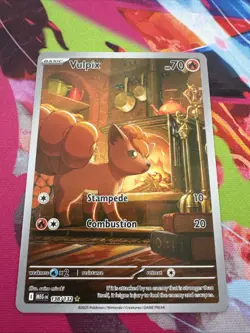 Vulpix 138/132 Pokemon TCG Mega Evolution Card - Image 1