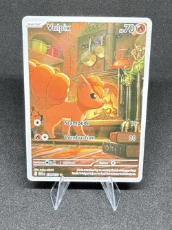 Vulpix 138/132 Illustration Rare Mega Evolutions Pokemon Card Secret Holo Rare - Image 1