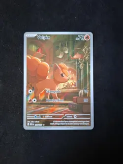 Vulpix 138/132 Mega Evolution Pokemon Card Near Mint Condition - Image 1