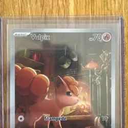 Vulpix 138/132 Pokemon TCG Mega Evolution Card NM/M Condition - Image 2