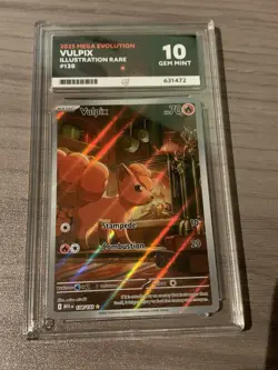 Vulpix 138/132 ACE 10 (PERFECT SUBS) Mega Evolutions Pokemon Card - Image 1