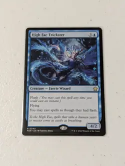 MTG High Fae Trickster - Foundations NM - Image 1