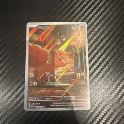 Vulpix Mega Evolution #138/132 Illustration Rare Pokemon Card TCG - Image 1
