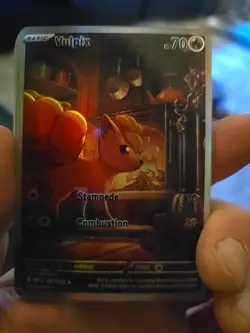 Vulpix Holo Pokemon Card 138/132 Mega Evolution Series - Image 1